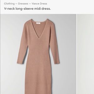 Aritzia babaton Vance dress